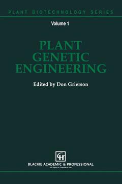 Couverture de l’ouvrage Plant Genetic Engineering
