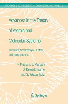 Couverture de l’ouvrage Advances in the Theory of Atomic and Molecular Systems