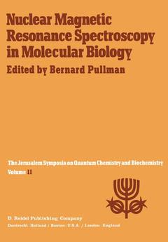 Cover of the book Nuclear Magnetic Resonance Spectroscopy in Molecular Biology