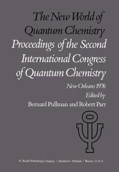Couverture de l’ouvrage The New World of Quantum Chemistry