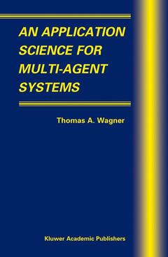 Cover of the book An Application Science for Multi-Agent Systems
