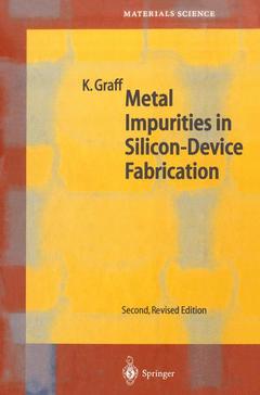 Couverture de l’ouvrage Metal Impurities in Silicon-Device Fabrication