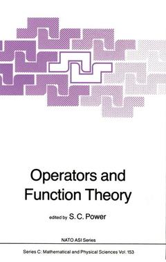 Cover of the book Operators and Function Theory