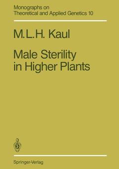 Cover of the book Male Sterility in Higher Plants