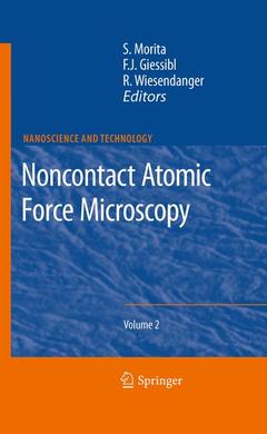 Couverture de l’ouvrage Noncontact Atomic Force Microscopy