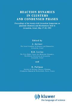 Cover of the book Reaction Dynamics in Clusters and Condensed Phases