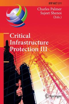 Couverture de l’ouvrage Critical Infrastructure Protection III