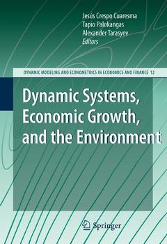 Couverture de l’ouvrage Dynamic Systems, Economic Growth, and the Environment