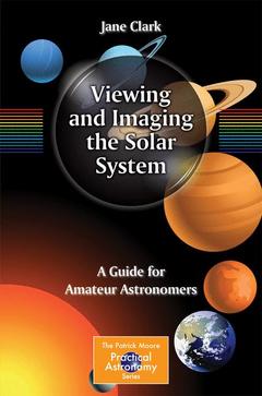 Couverture de l’ouvrage Viewing and Imaging the Solar System