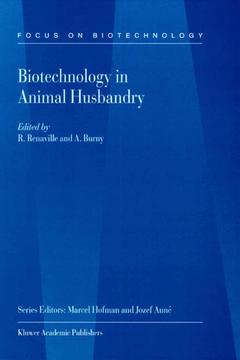 Couverture de l’ouvrage Biotechnology in Animal Husbandry