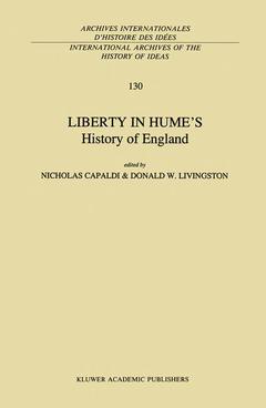 Couverture de l’ouvrage Liberty in Hume's History of England