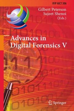 Couverture de l’ouvrage Advances in Digital Forensics V