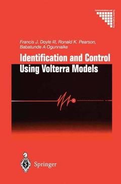 Couverture de l’ouvrage Identification and Control Using Volterra Models