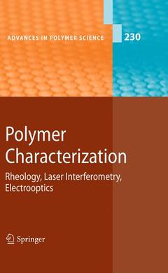 Couverture de l’ouvrage Polymer Characterization