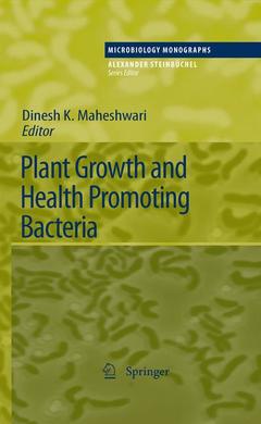 Couverture de l’ouvrage Plant Growth and Health Promoting Bacteria