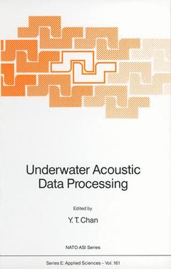 Couverture de l’ouvrage Underwater Acoustic Data Processing