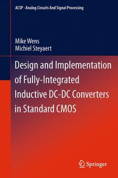 Couverture de l’ouvrage Design and Implementation of Fully-Integrated Inductive DC-DC Converters in Standard CMOS