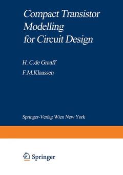 Couverture de l’ouvrage Compact Transistor Modelling for Circuit Design