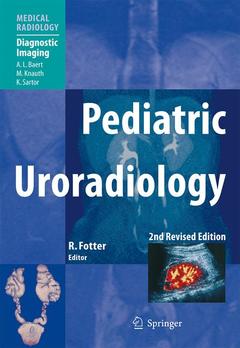 Couverture de l’ouvrage Pediatric Uroradiology