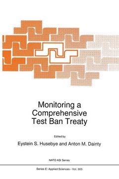 Couverture de l’ouvrage Monitoring a Comprehensive Test Ban Treaty