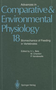 Couverture de l’ouvrage Biomechanics of Feeding in Vertebrates