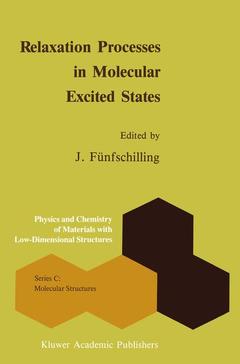 Cover of the book Relaxation Processes in Molecular Excited States