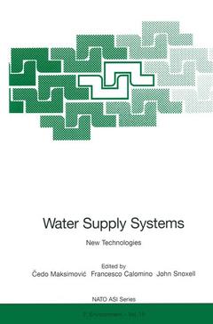 Cover of the book Water Supply Systems