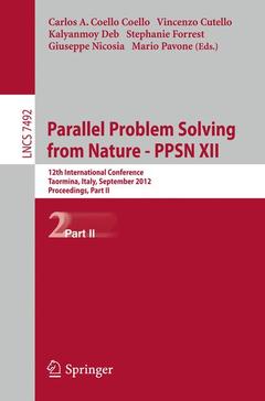 Couverture de l’ouvrage Parallel Problem Solving from Nature - PPSN XII