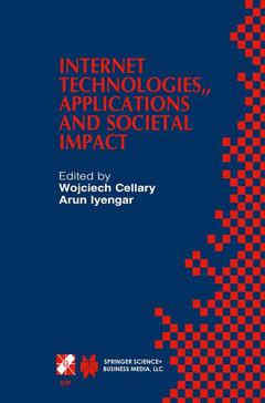 Couverture de l’ouvrage Internet Technologies, Applications and Societal Impact