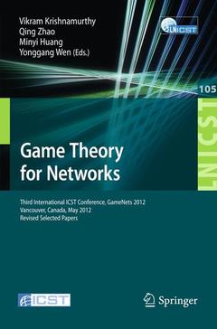 Couverture de l’ouvrage Game Theory for Networks