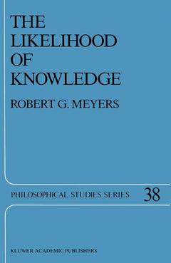 Couverture de l’ouvrage The Likelihood of Knowledge