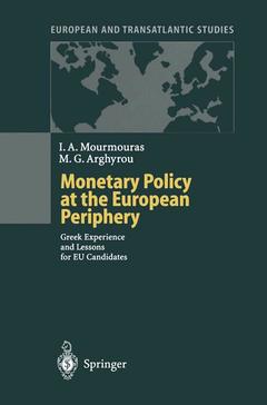 Couverture de l’ouvrage Monetary Policy at the European Periphery