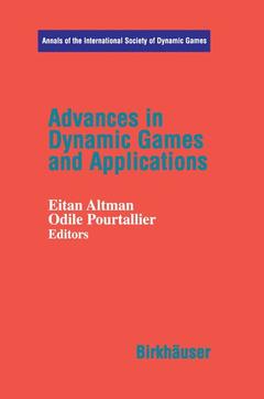 Couverture de l’ouvrage Advances in Dynamic Games and Applications