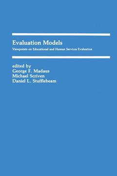 Couverture de l’ouvrage Evaluation Models