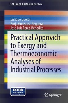 Cover of the book Practical Approach to Exergy and Thermoeconomic Analyses of Industrial Processes