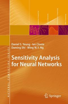 Couverture de l’ouvrage Sensitivity Analysis for Neural Networks