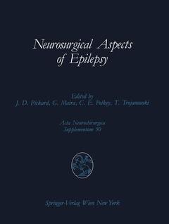 Couverture de l’ouvrage Neurosurgical Aspects of Epilepsy