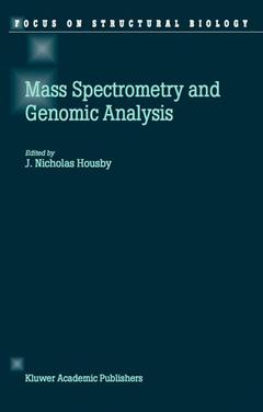 Cover of the book Mass Spectrometry and Genomic Analysis