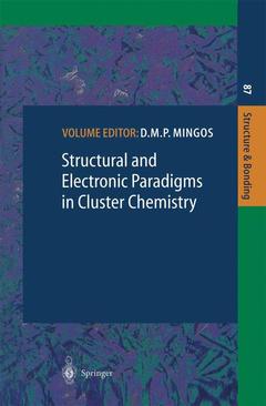 Cover of the book Structural and Electronic Paradigms in Cluster Chemistry
