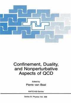 Couverture de l’ouvrage Confinement, Duality, and Nonperturbative Aspects of QCD