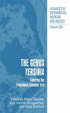Couverture de l’ouvrage The Genus Yersinia