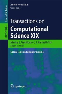 Couverture de l’ouvrage Transactions on Computational Science XIX