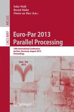 Couverture de l’ouvrage Euro-Par 2013: Parallel Processing