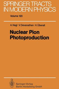Couverture de l’ouvrage Nuclear Pion Photoproduction