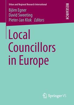 Cover of the book Local Councillors in Europe