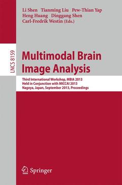 Cover of the book Multimodal Brain Image Analysis
