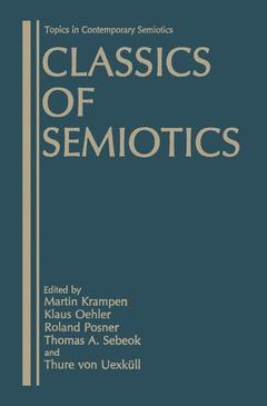 Couverture de l’ouvrage Classics of Semiotics
