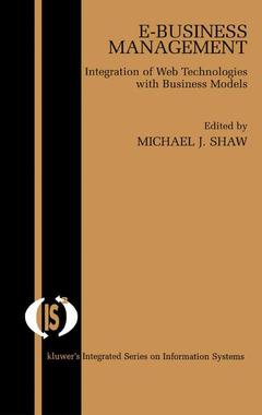 Cover of the book E-Business Management