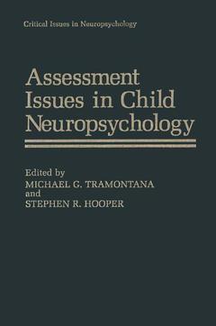 Cover of the book Assessment Issues in Child Neuropsychology