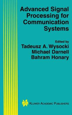 Couverture de l’ouvrage Advanced Signal Processing for Communication Systems